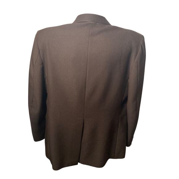 Levis Action Suit Jacket Blazer Mens 44R 2 Button Brown - Picture 2 of 14